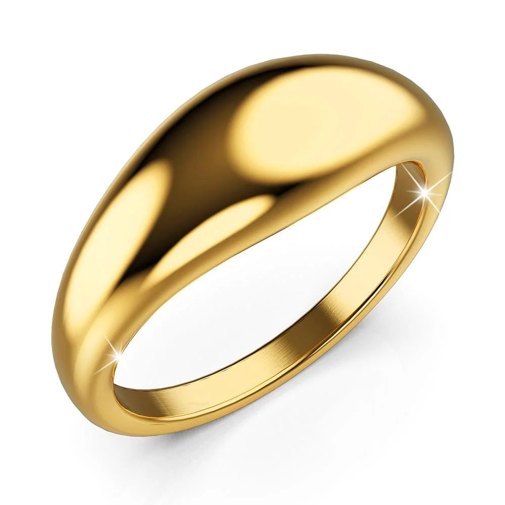 Bullion Gold Pinard Oval Ring in Gold
