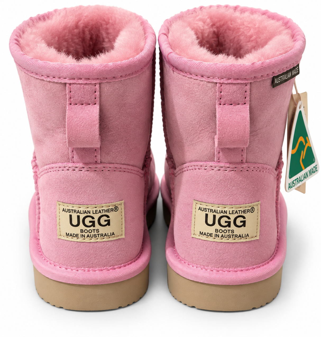 Australian Leather Ugg Classic Short - Pink - AU4