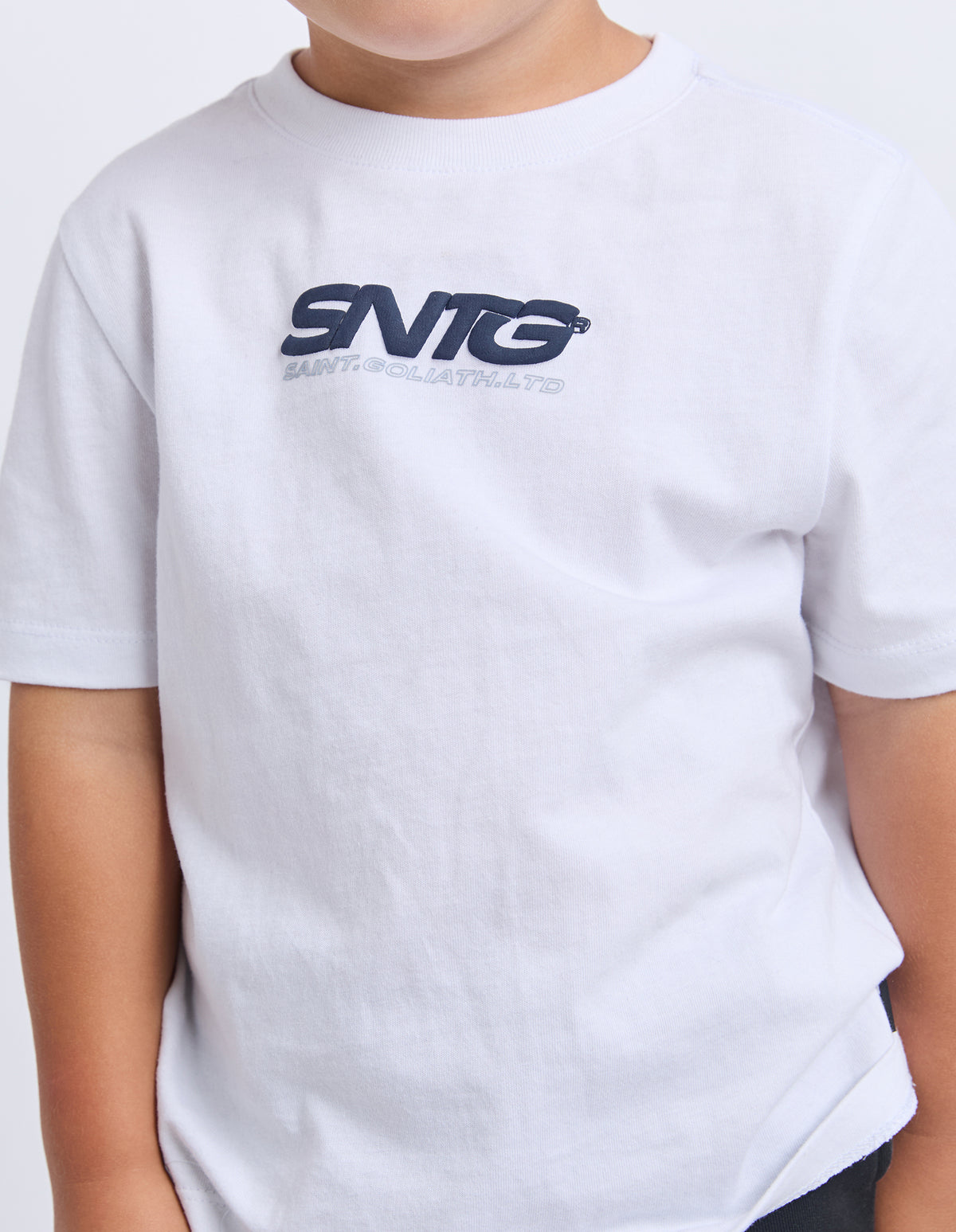 St Goliath Boys Challenger Tee - White
