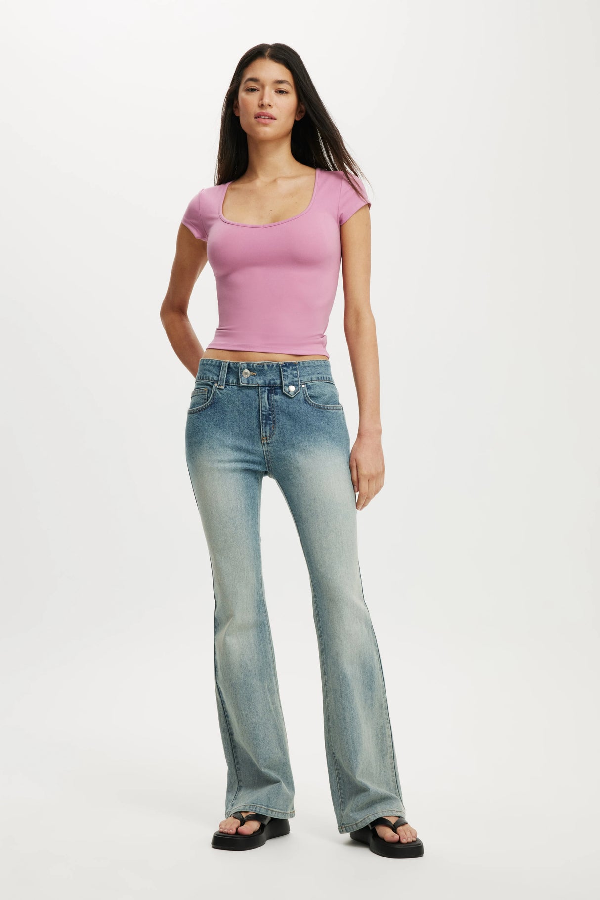 Cotton On Women's Hold Me Short Sleeve - Mystic Mauve