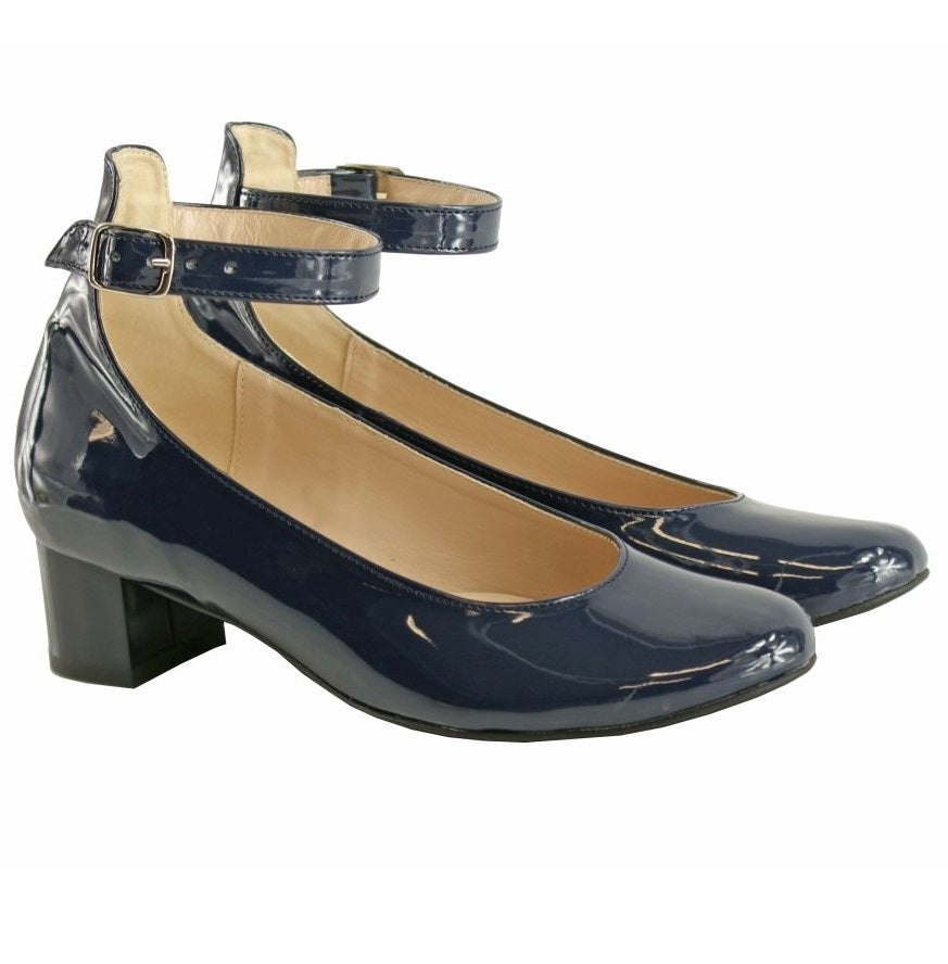 Bosccolo Womens Pumps - Navy Blue