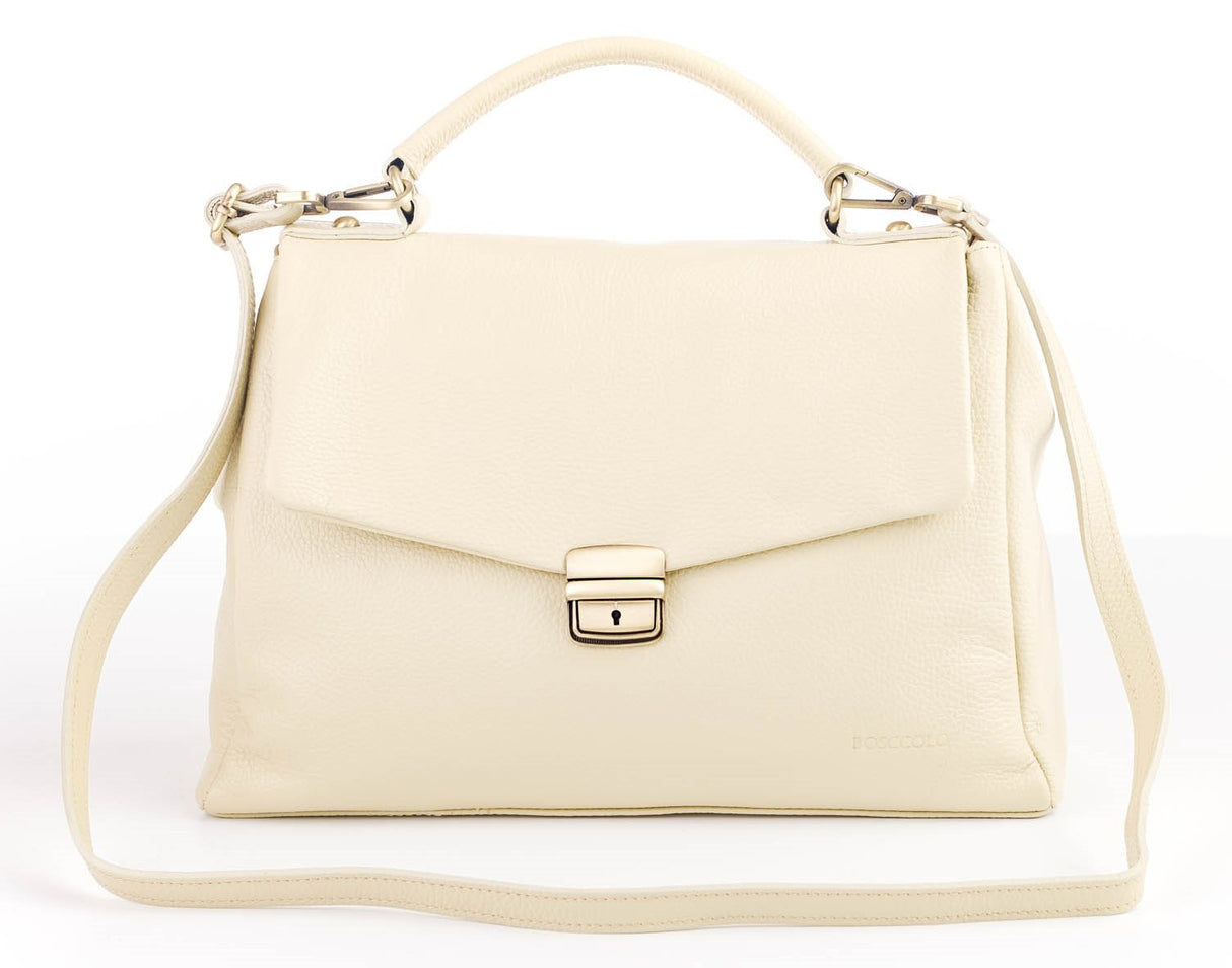 Bosccolo Briefcase - Beige