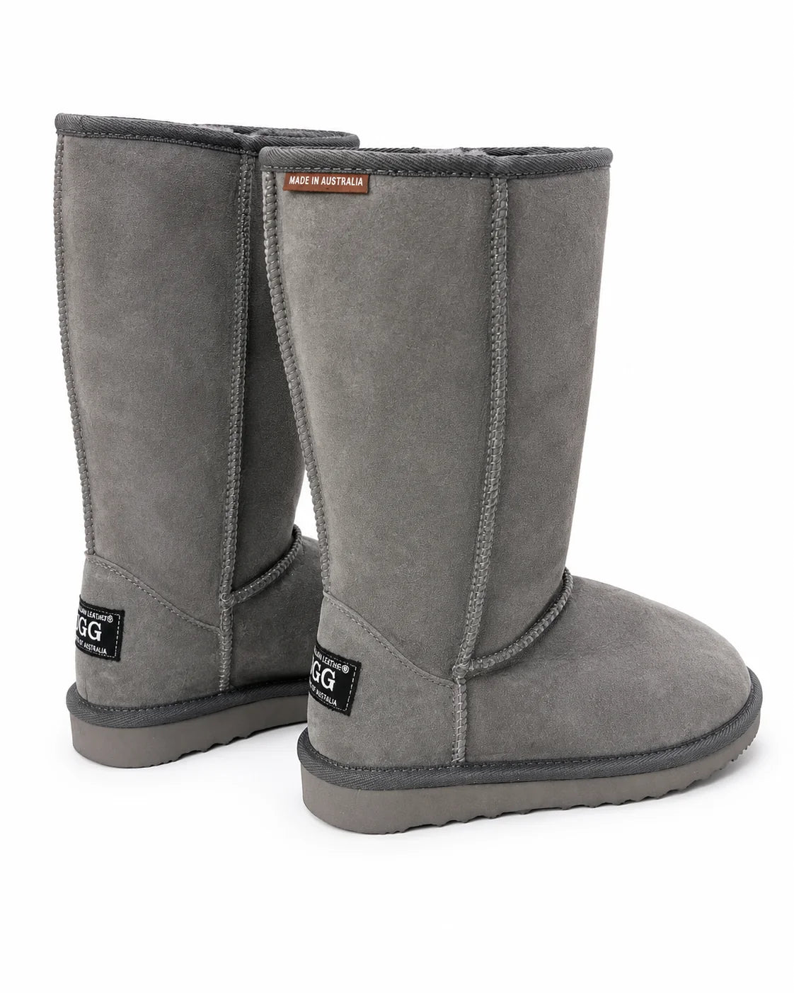 Australian Leather Ugg Classic Tall - Grey - AU5