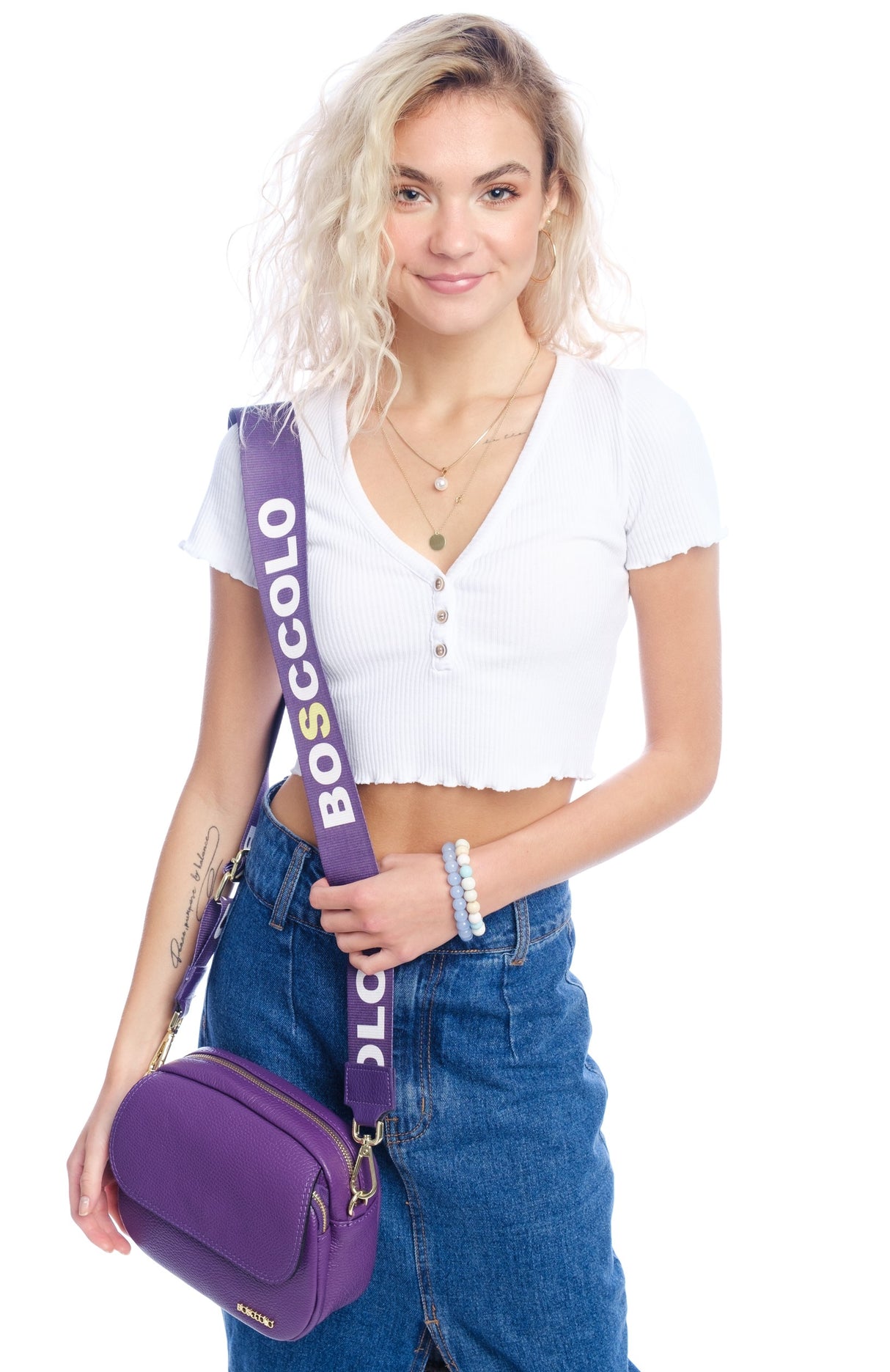 Bosccolo Crossbody - Purple