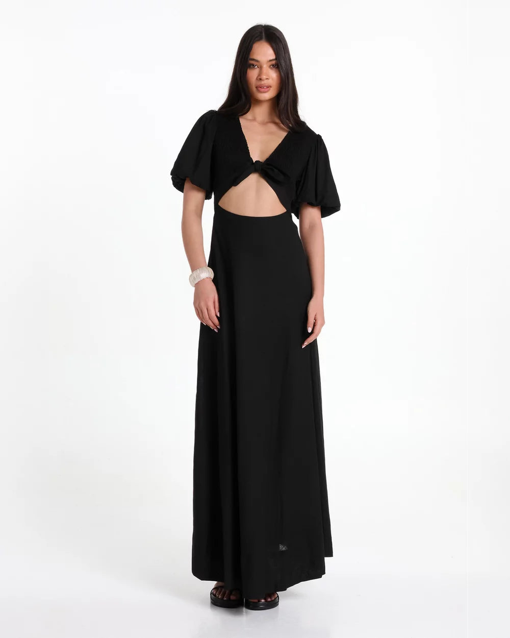 Lost In Lunar Tia Maxi Dress - Black