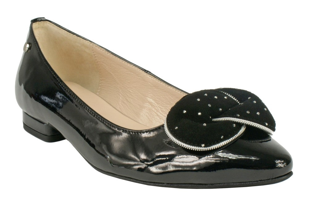 Bosccolo Womens Ballerina - Black