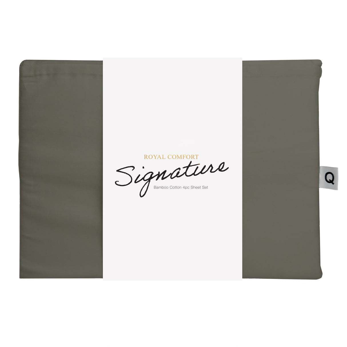 Royal Comfort Signature Bamboo Cotton Sheet Set- Olive