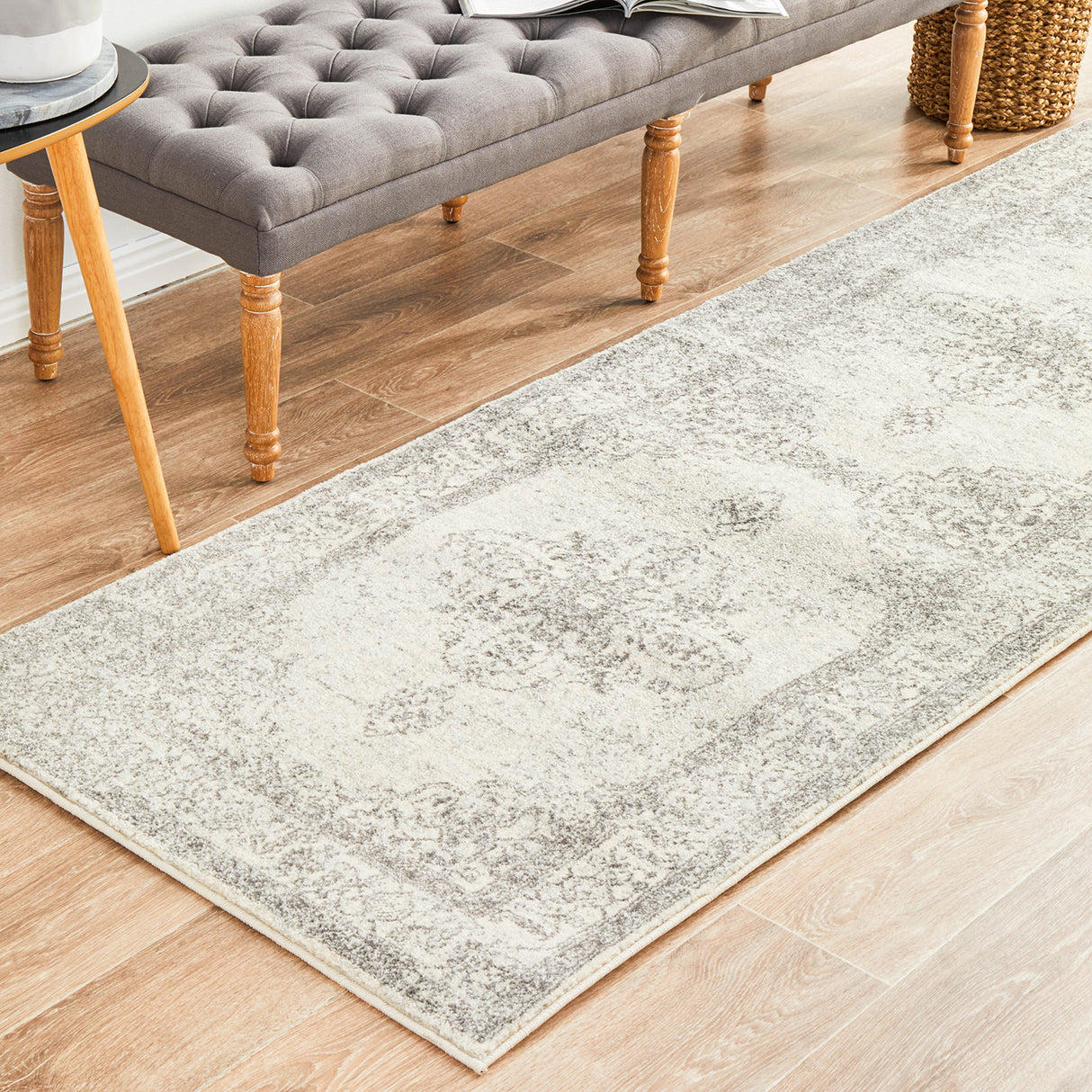 Century 977 Silver Runner Rug