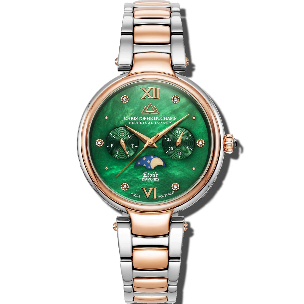 Christophe Duchamp Etoile - Green Dial & 316L Stainless Steel Strap