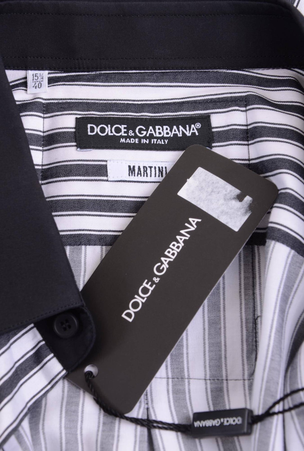 Dolce & Gabbana Men Stripes Long Sleeve Shirt