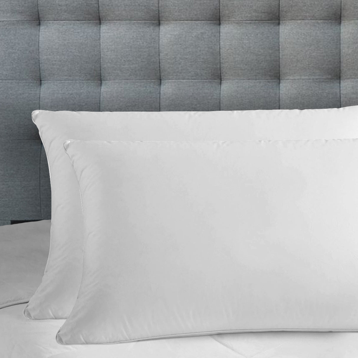 Royal Comfort Luxury Bamboo Gusset Pillow - Twin Pack