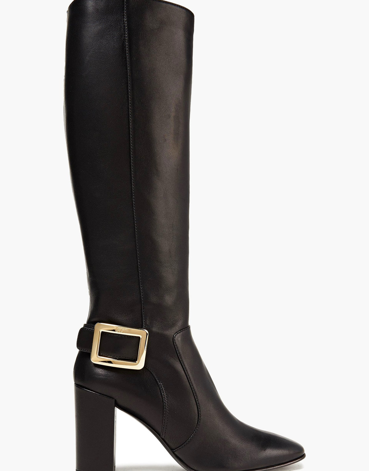 Roger Vivier Womens Tall Boots - Black