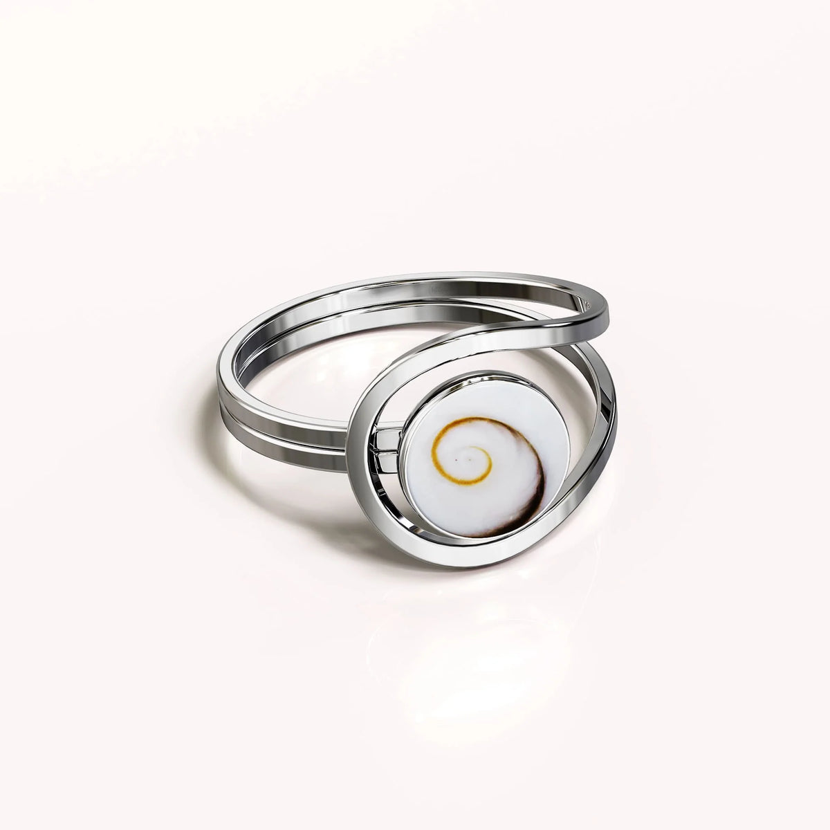 Solid 925 Sterling Silver Shiva Eye Ring