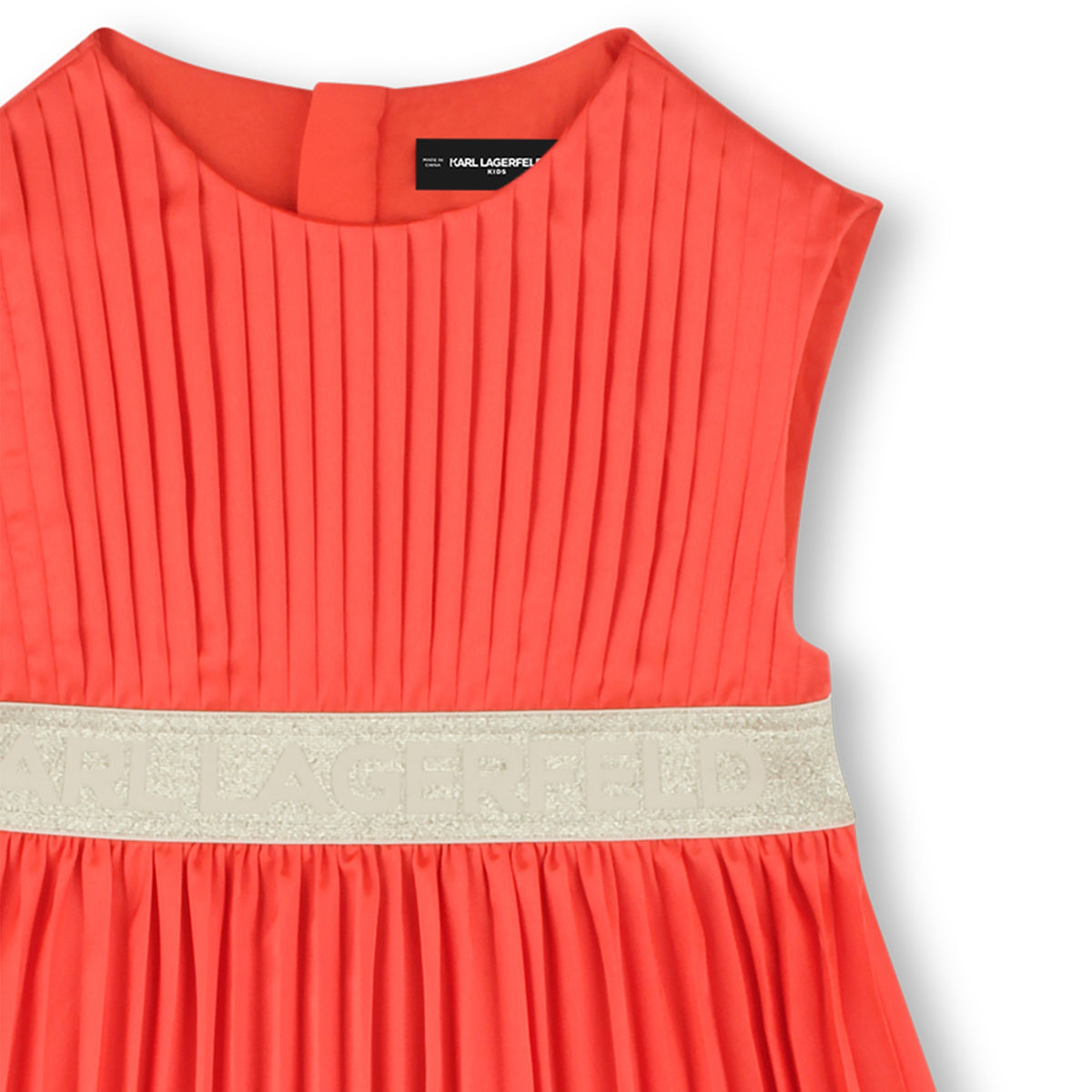 Karl Lagerfeld Girls Fete Musique D3 Dress - Orange