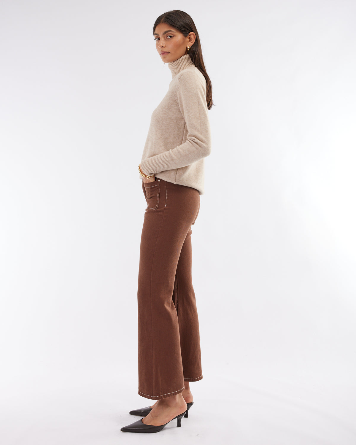 Amelius Hexham Drill Pant - Chocolate