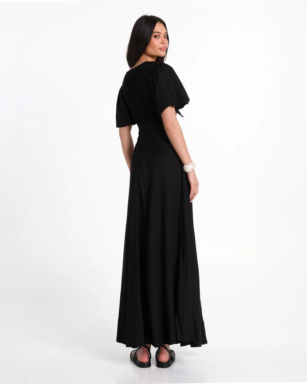 Lost In Lunar Tia Maxi Dress - Black