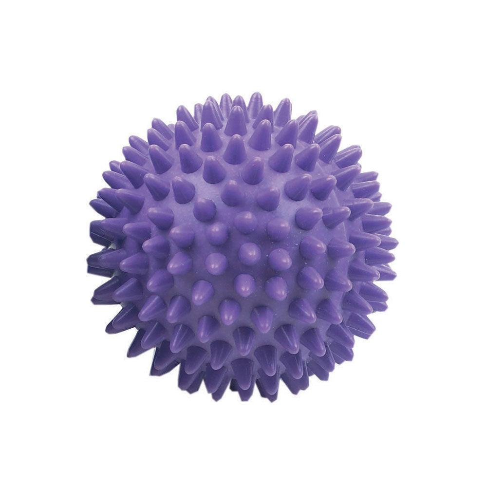 Pvc Hedgehog Fitness Ball Sports Recovery Massage Back Arm Legs Feet Purple