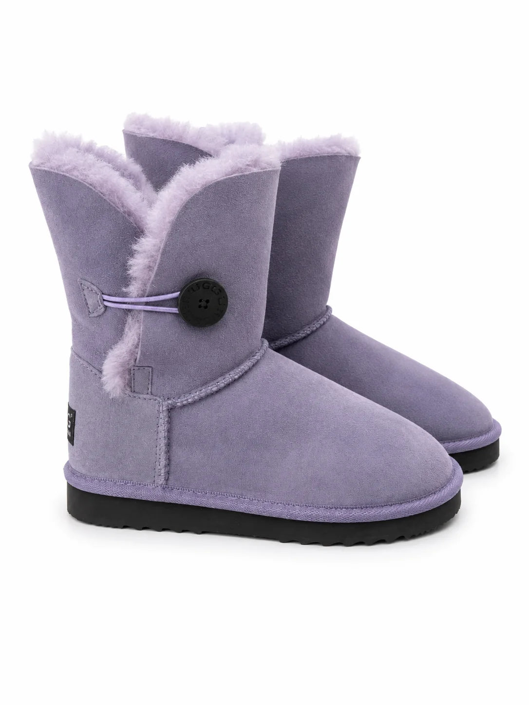 Australian Leather Ugg 1Button Sheepskin - Purple - AU5