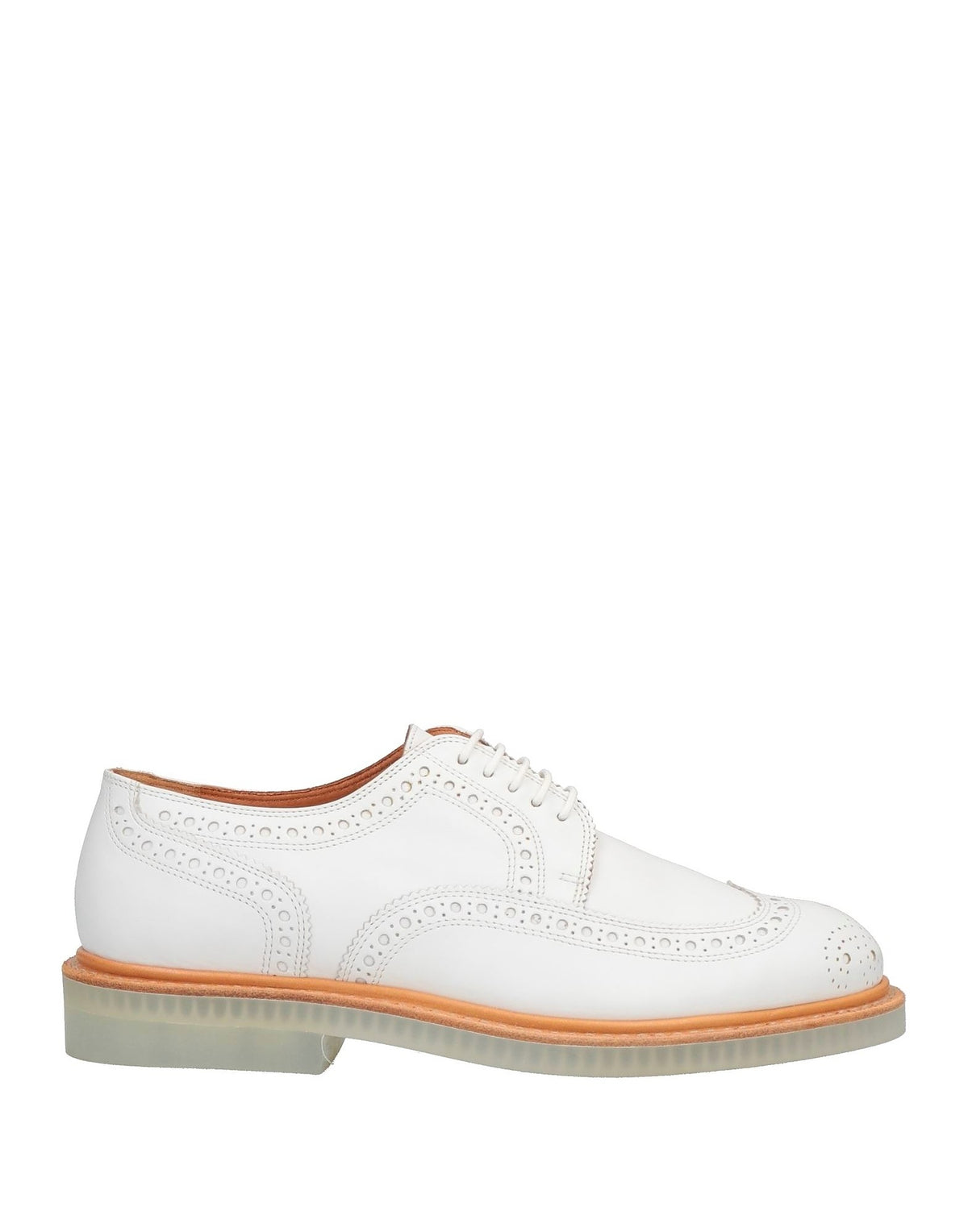 Clergerie Womens Lace-Up Shoes - White