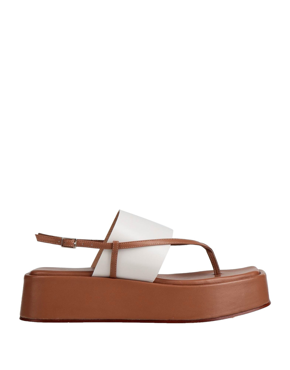 Alysi Womens Thong Sandals - Light brown