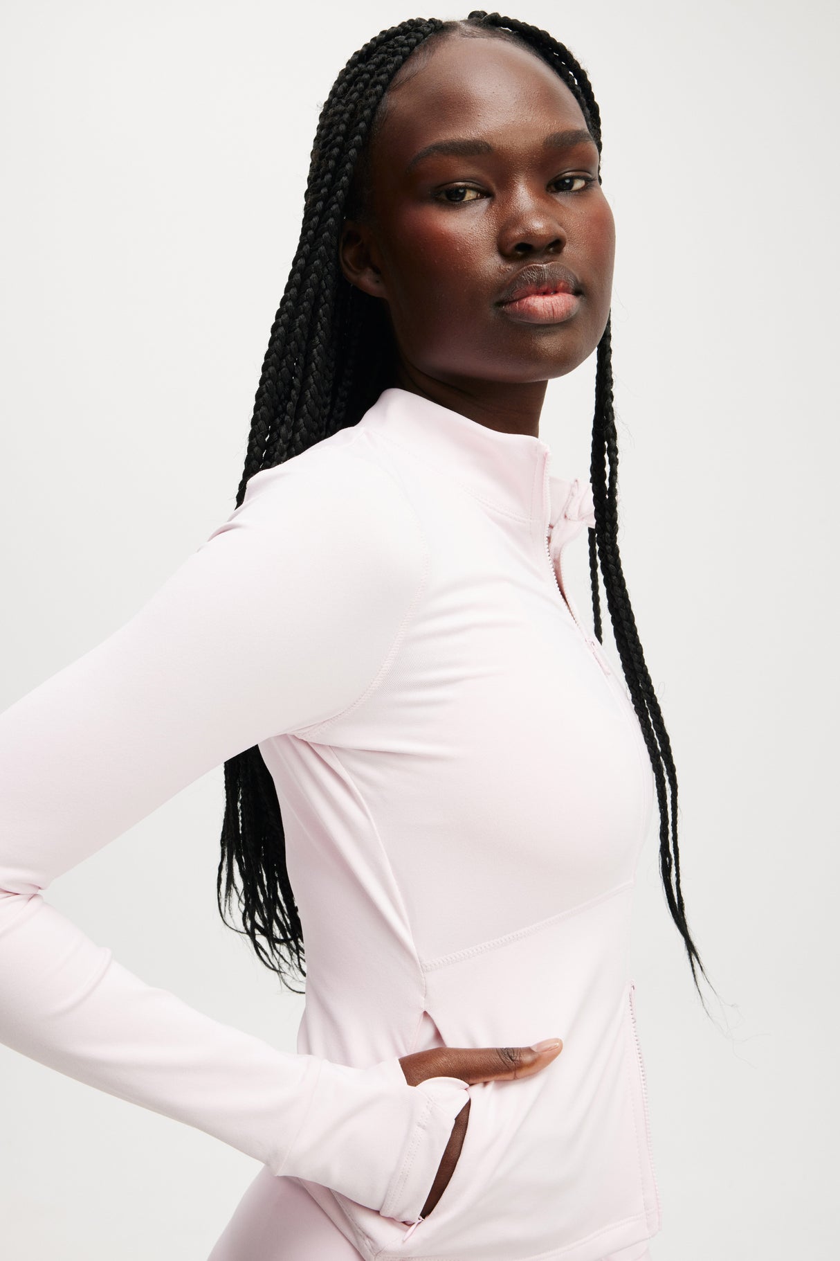 Cotton On Body Active Core Zip Through Long Sleeve