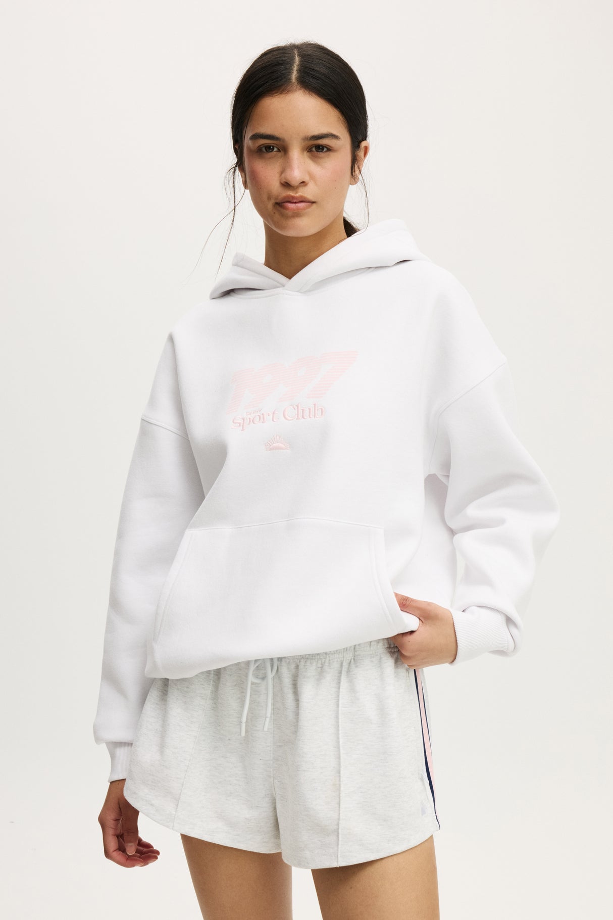 Cotton On Body Plush Premium Graphic Hoodie