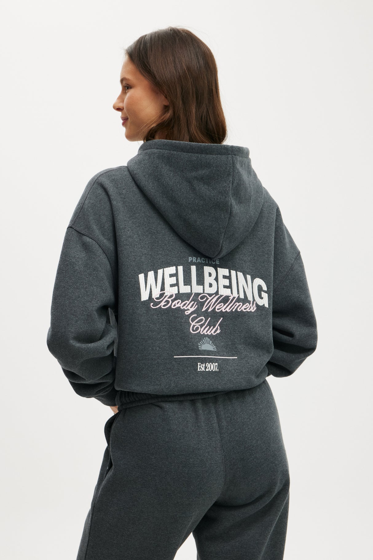 Cotton On Body Plush Premium Graphic Hoodie