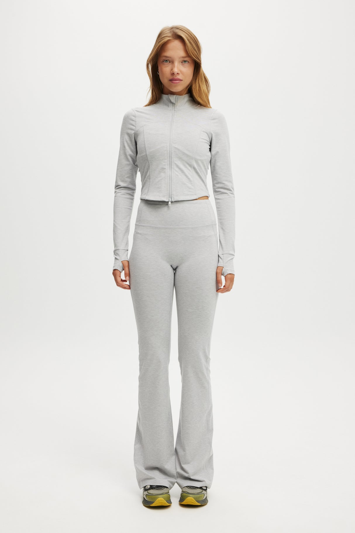 Cotton On Body Ultra Soft Contour Long Sleeve Zip Through