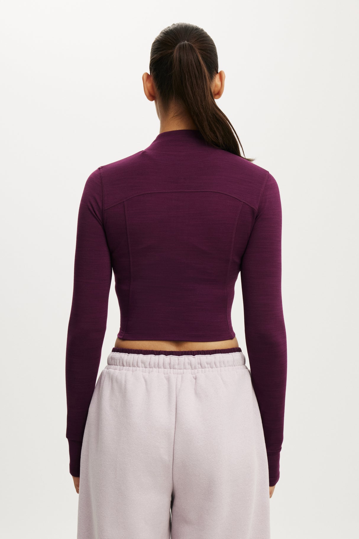 Cotton On Body Ultra Soft Contour Long Sleeve Zip Through
