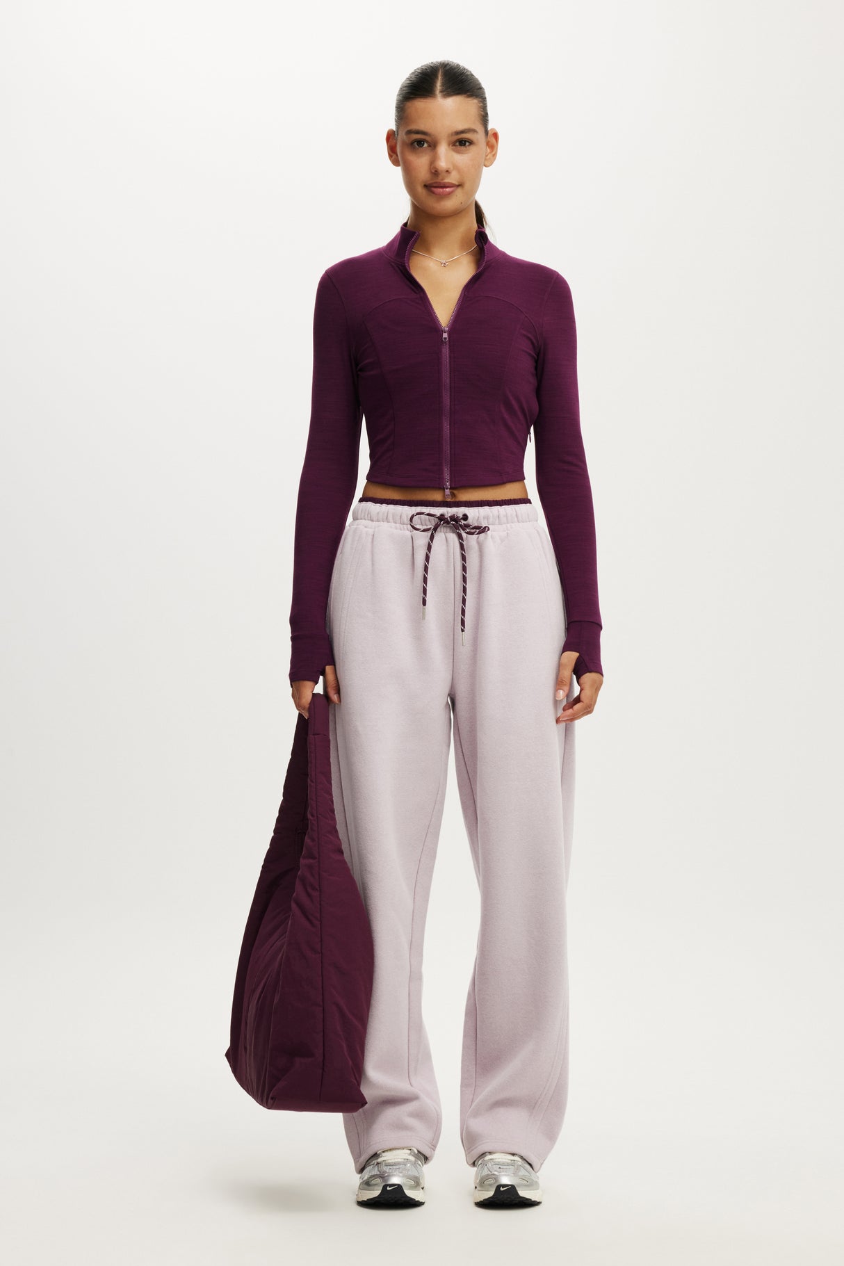 Cotton On Body Ultra Soft Contour Long Sleeve Zip Through