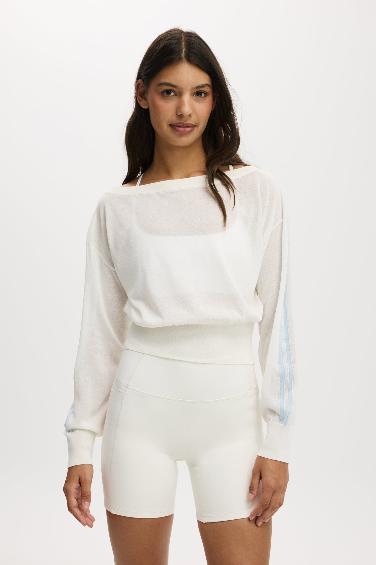 Cotton On Body Sheer Asymmetric Knit