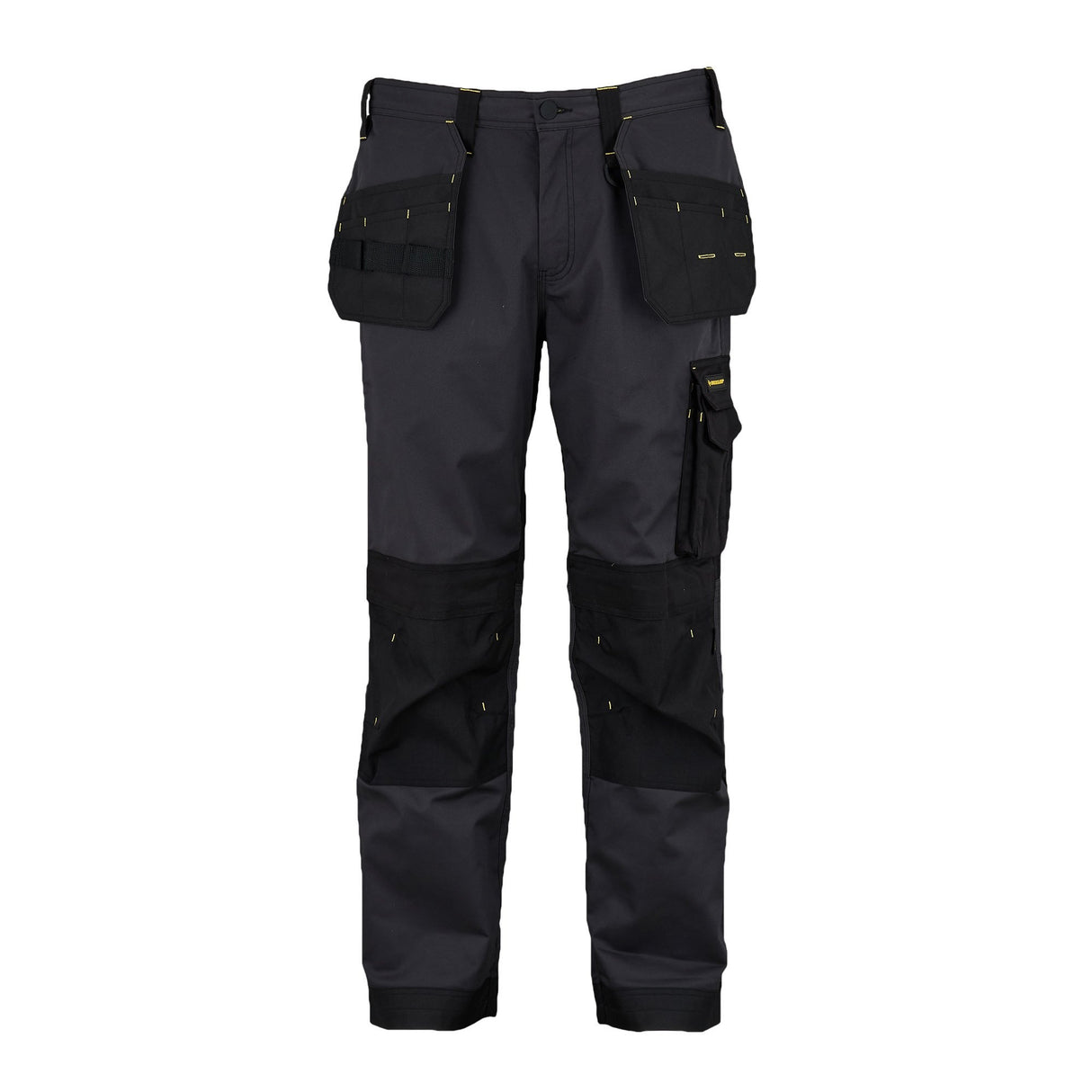 Dunlop Men's On Site Work Trousers in Charcoal/Black