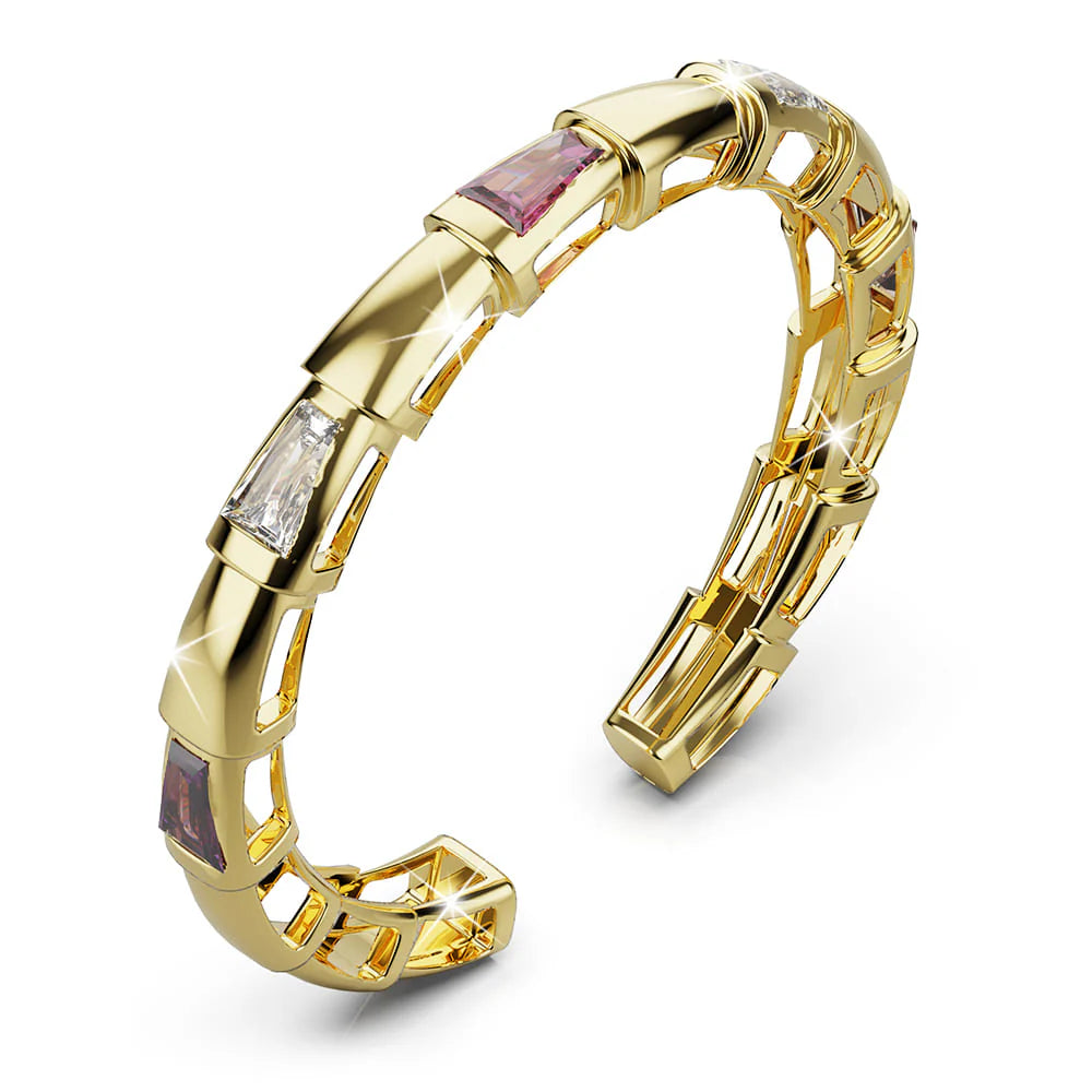 Adjustable Phalanges Open Cut Ring in Shades of Pink