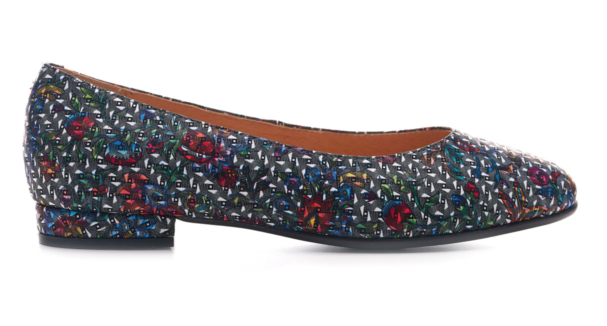 Bosccolo Womens Ballerina - Multicolor