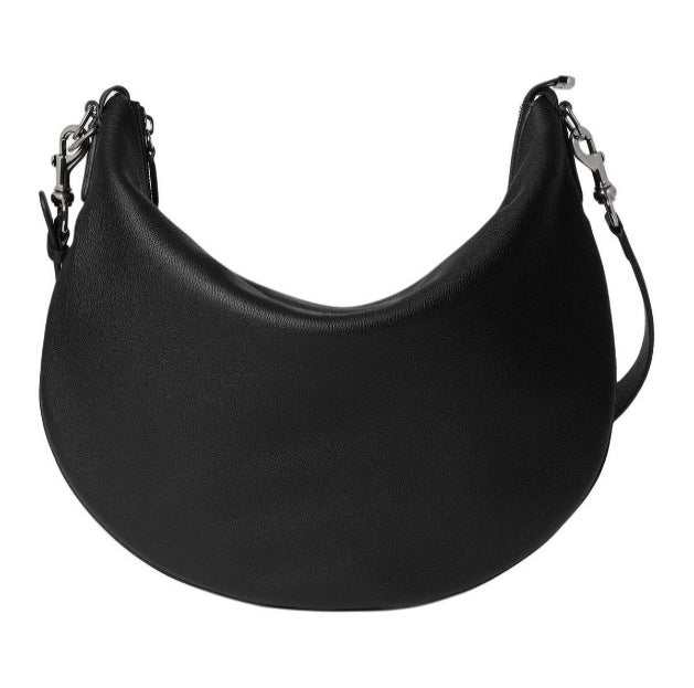 Gucci Leather Large Crossbody Bag - Black