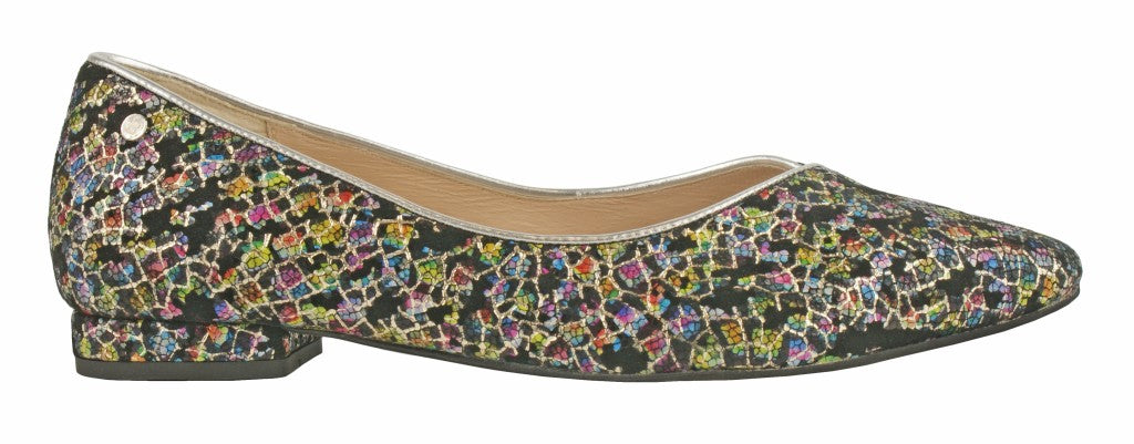 Bosccolo Womens Ballerina - Mosaic Black