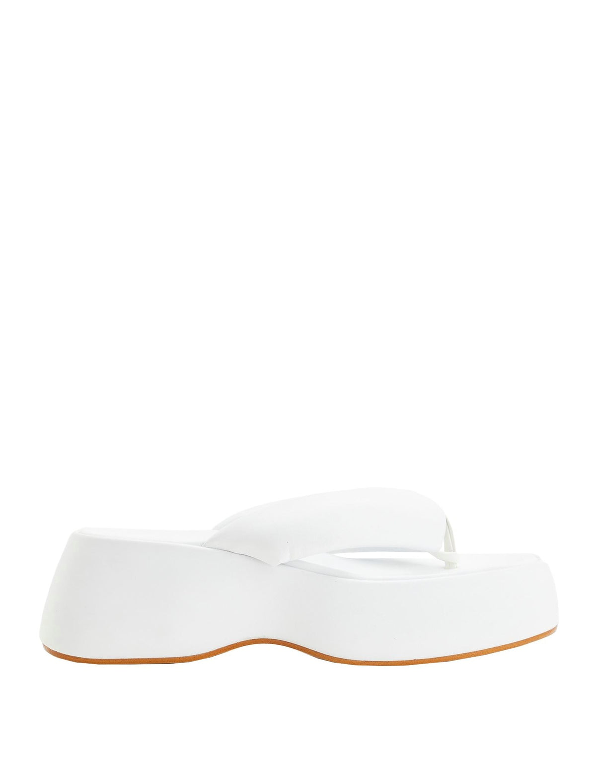 8 By Yoox Womens Thong Sandals - White