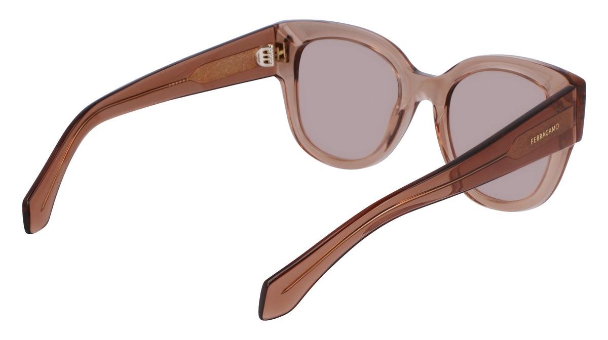 Salvatore Ferragamo SF2007S Womens Sunglasses - Transparent Nude