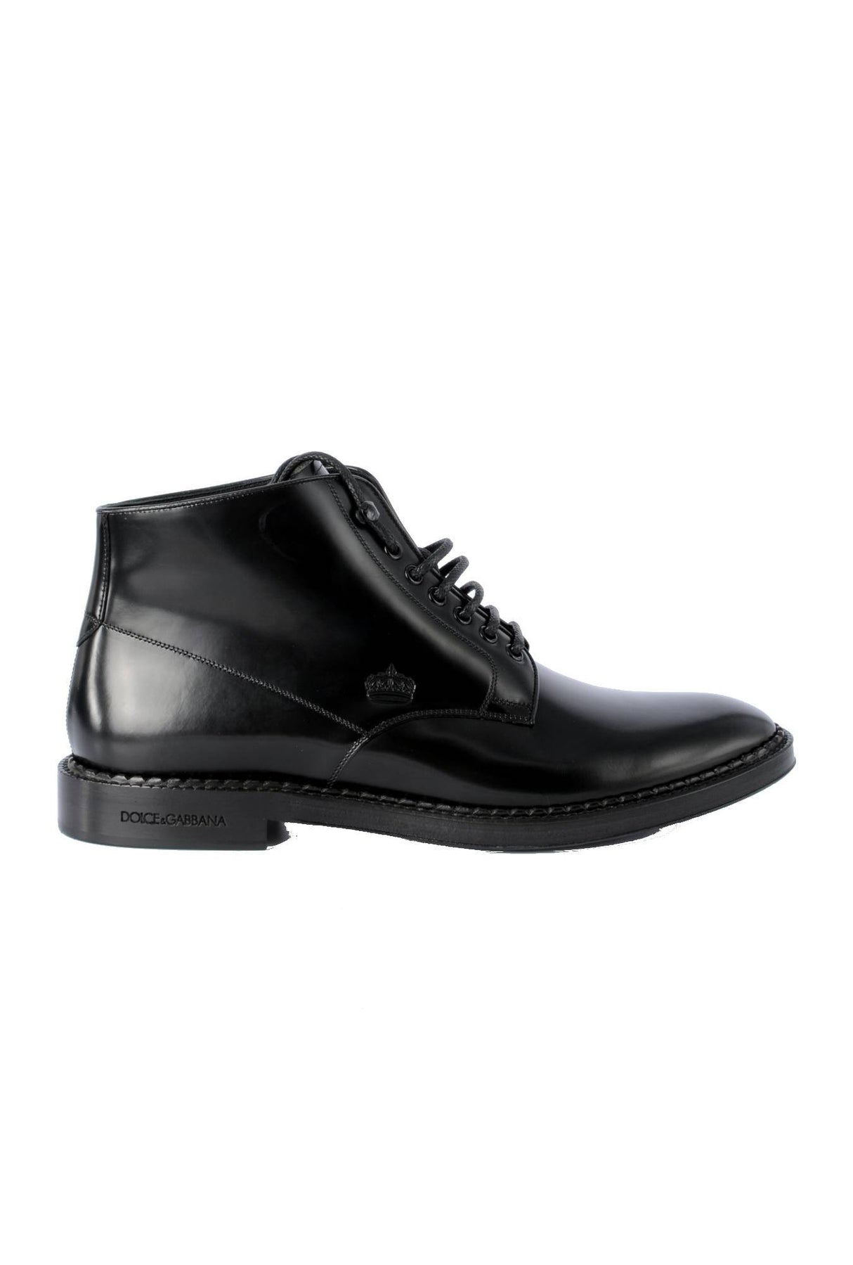 Dolce & Gabbana Men Marsala Laces Boots