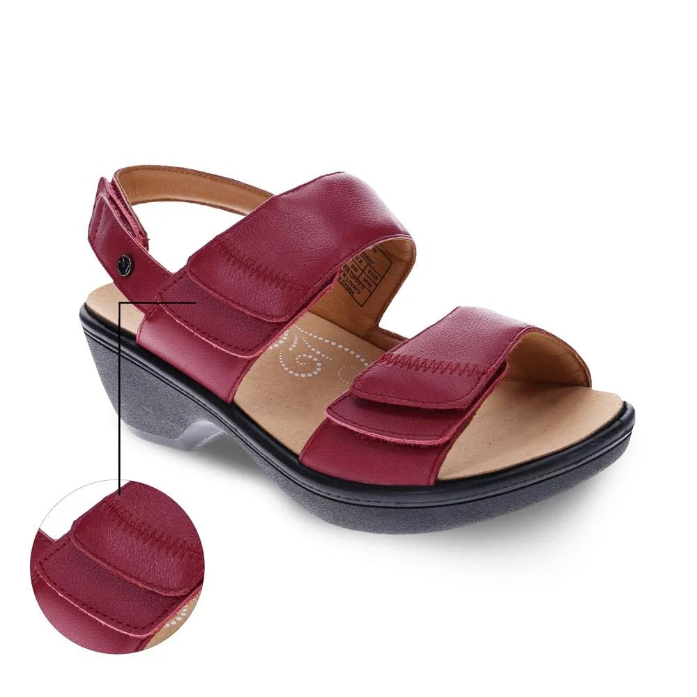 Revere Rosario Wedge - Cherry