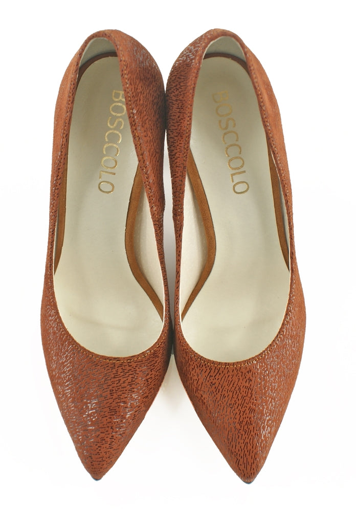 Bosccolo Womens Spike Heels Elite 2169 - Ruddy