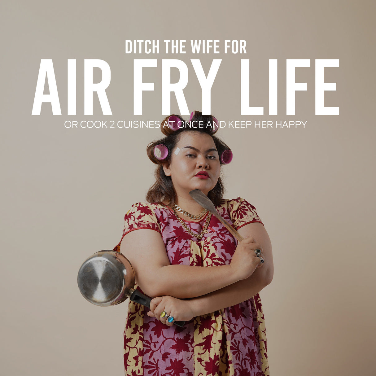 Kitchen Couture Dual View 10L Stainless Air Fryer