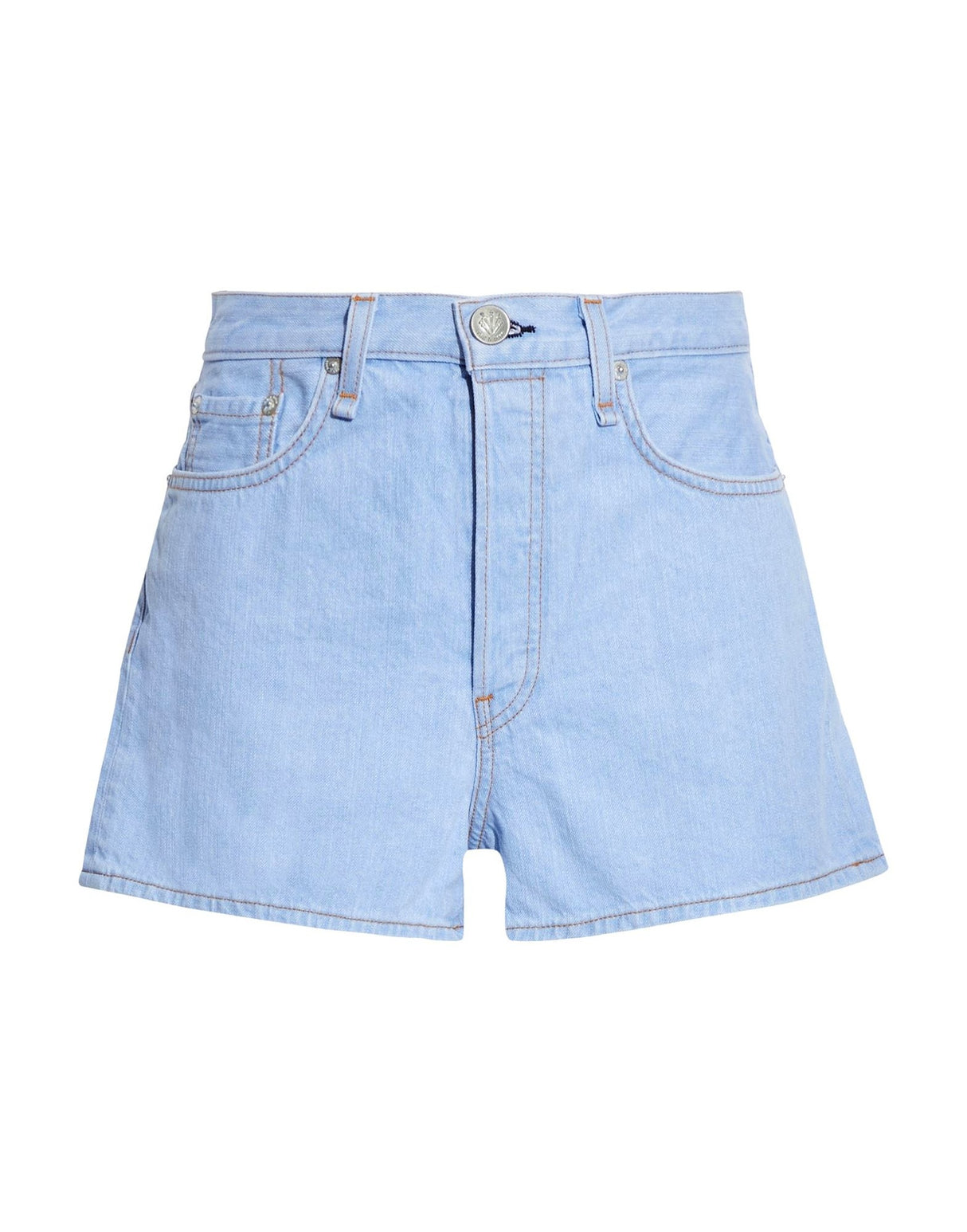 Rag & Bone Womens Denim Shorts - Blue