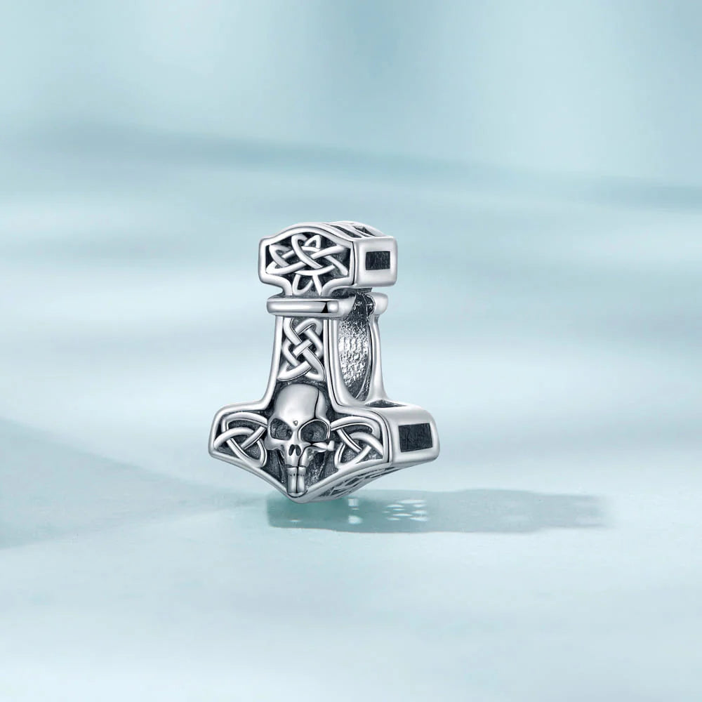 Solid 925 Signature Silver Pirate's Missing Anchor Charm