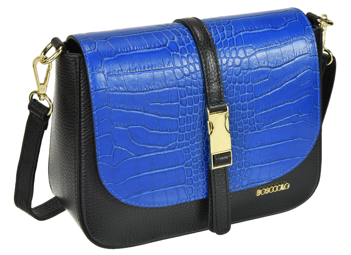 Bosccolo Shoulder Bag In Black/Blue