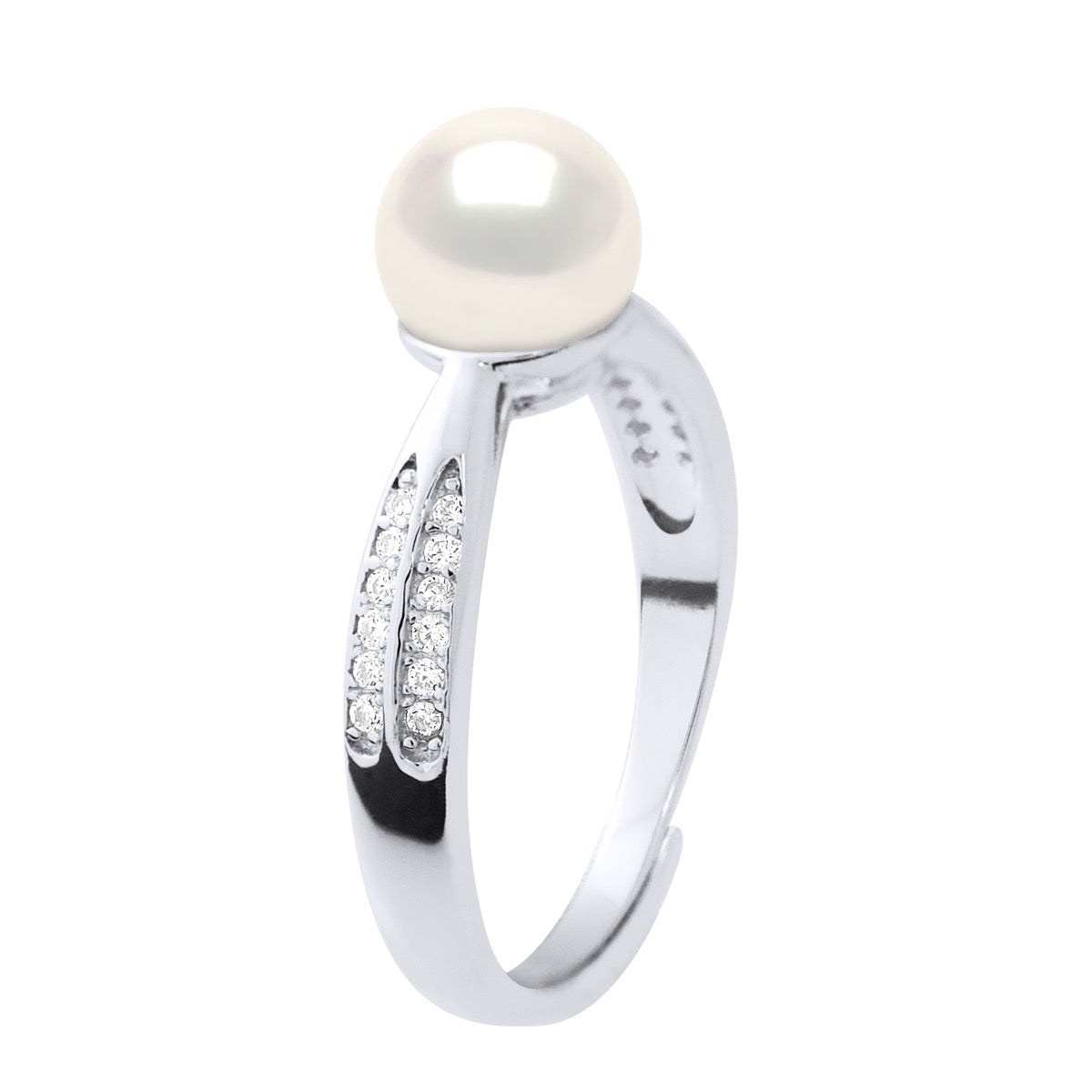 Ring Jewelry - Natural White - Longueur 42 cm
