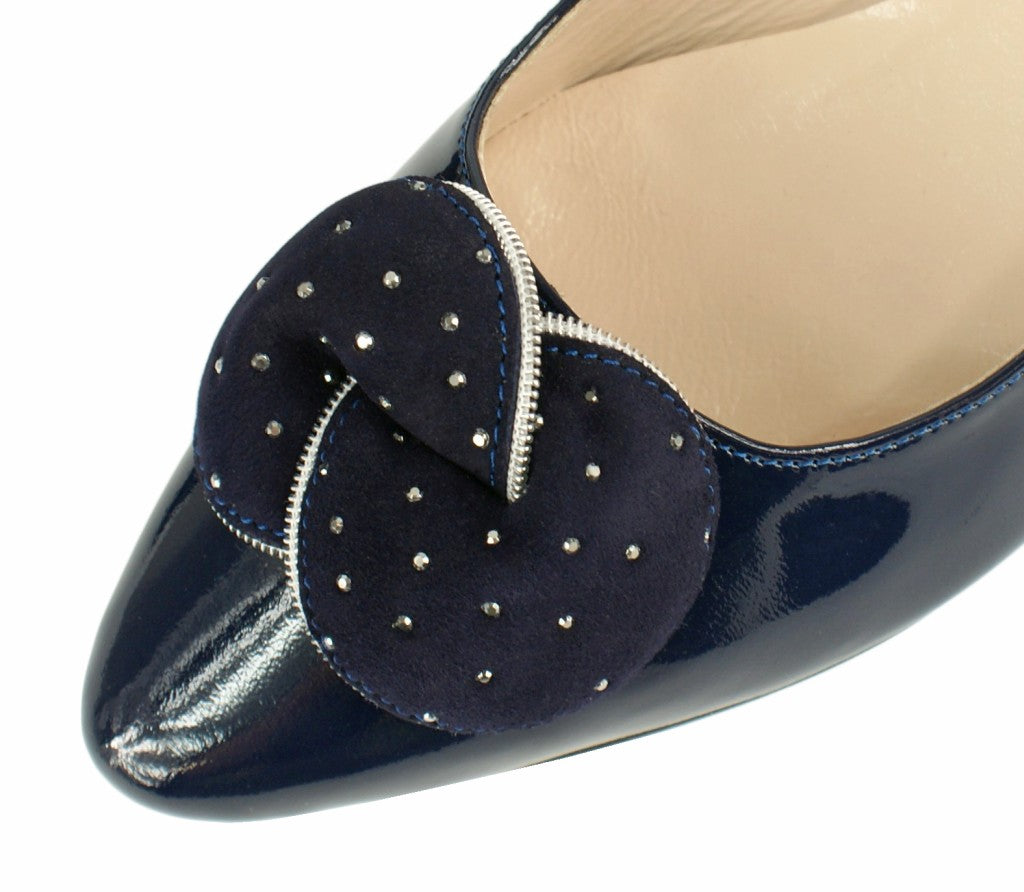 Bosccolo Womens Pumps - Navy Blue