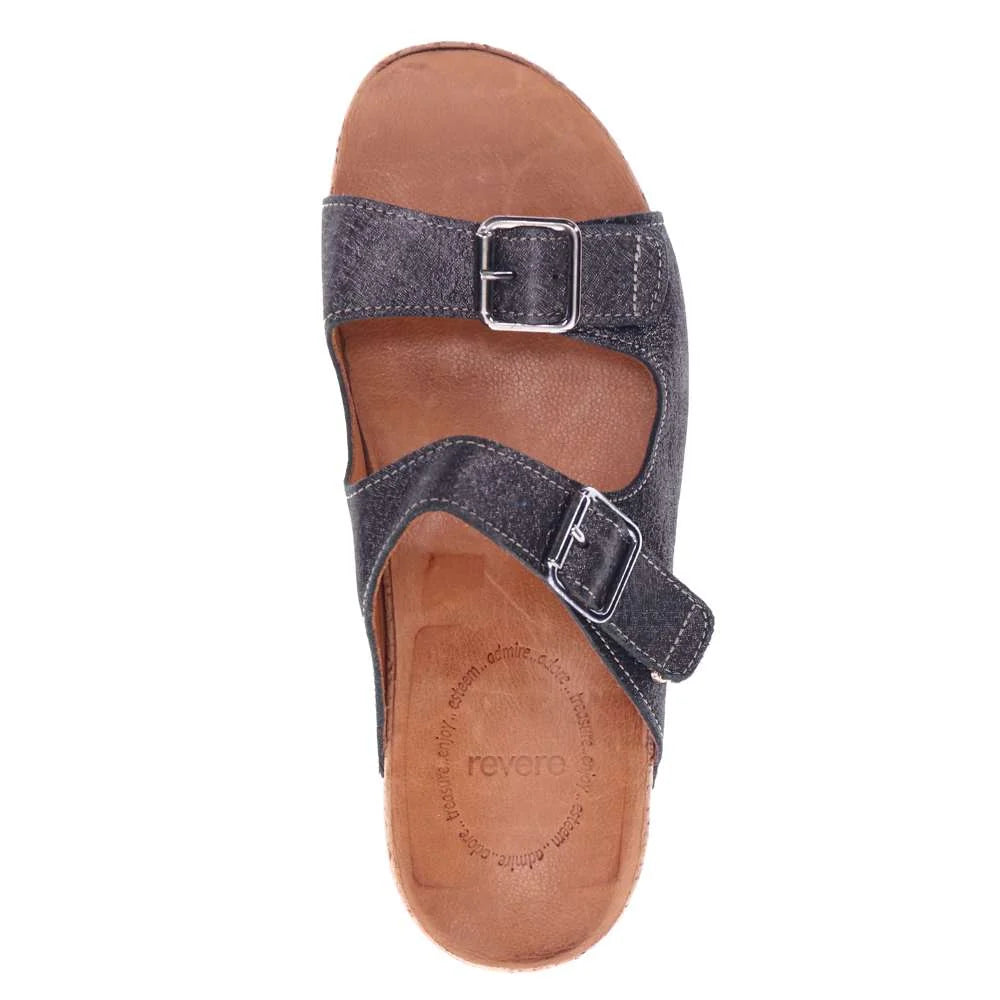 Revere Brighton Slide - Black Linen