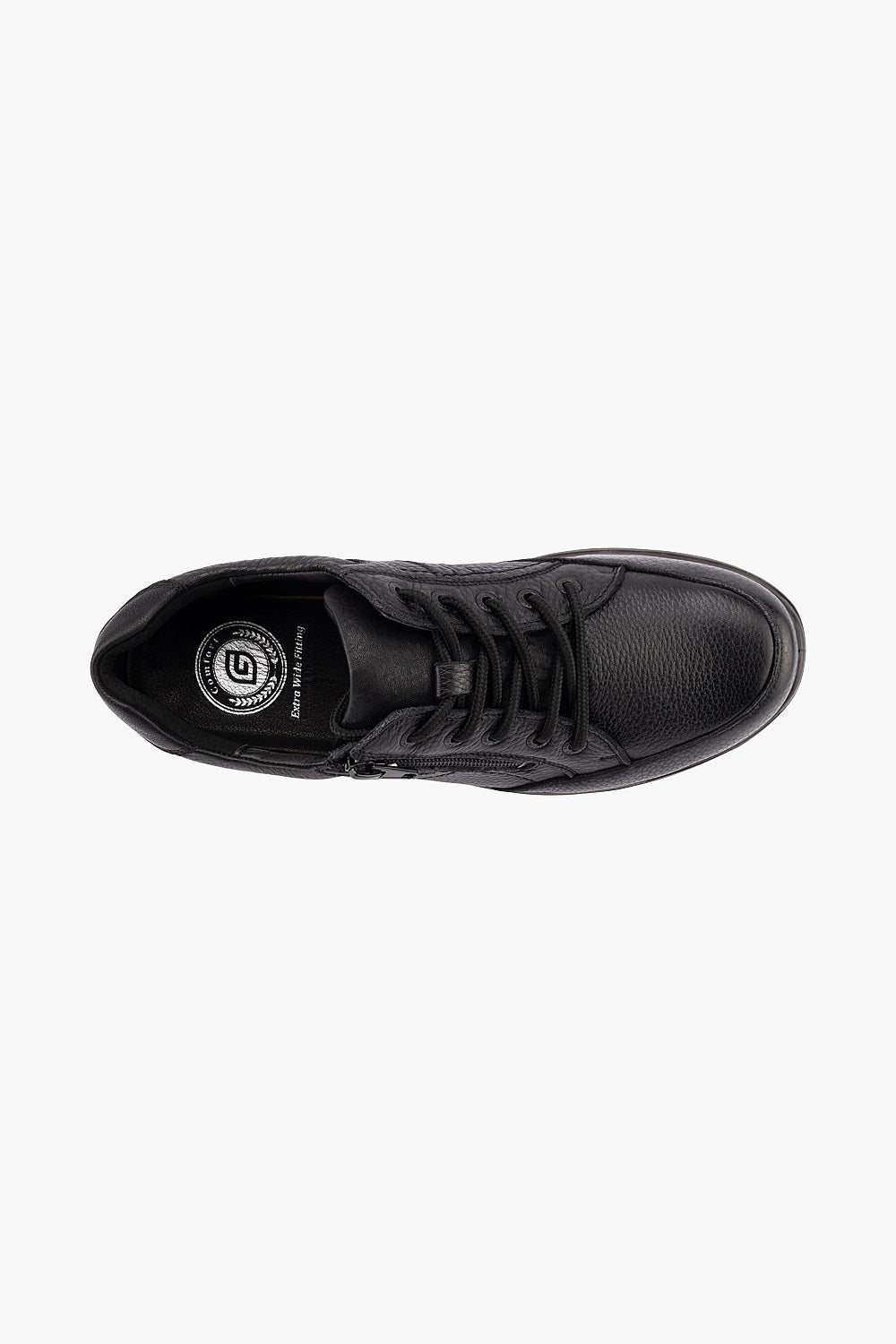 G Comfort Men's 9889 2 Black Oil Leather