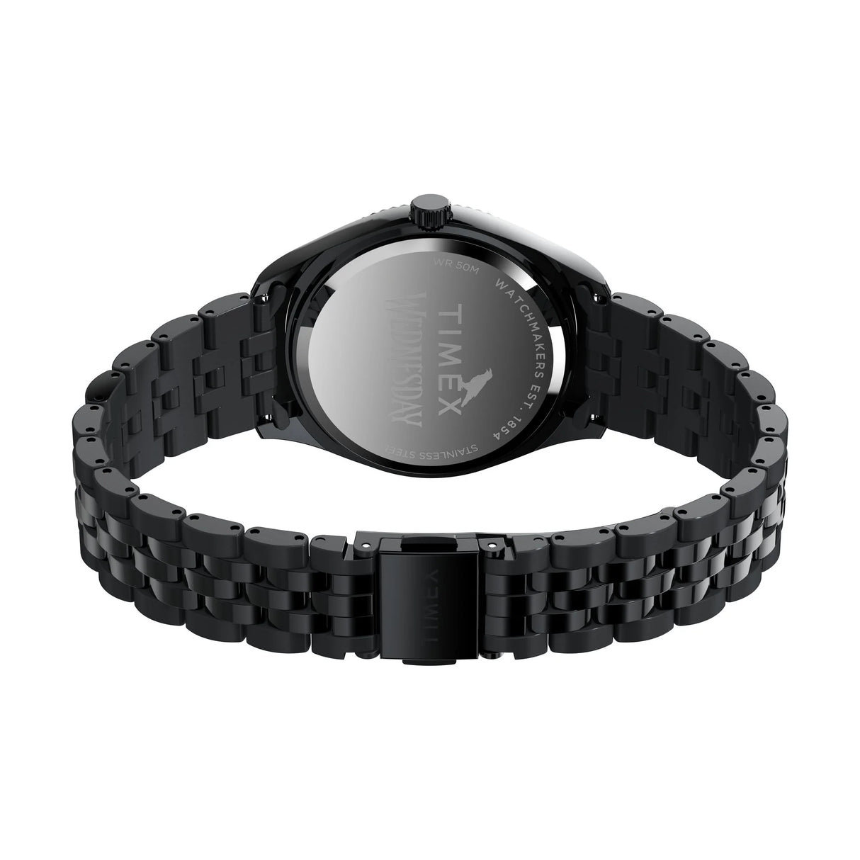Timex Timex X Wednesday Timex Legacy 36Mm Stainless Steel Bracelet Watch
